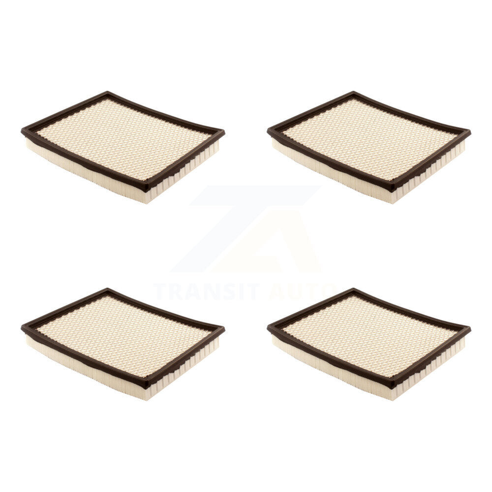 Filtre à air moteur (paquet de 4) pour Nissan Frontier TITAN Jeep Grand Cherokee Xterra