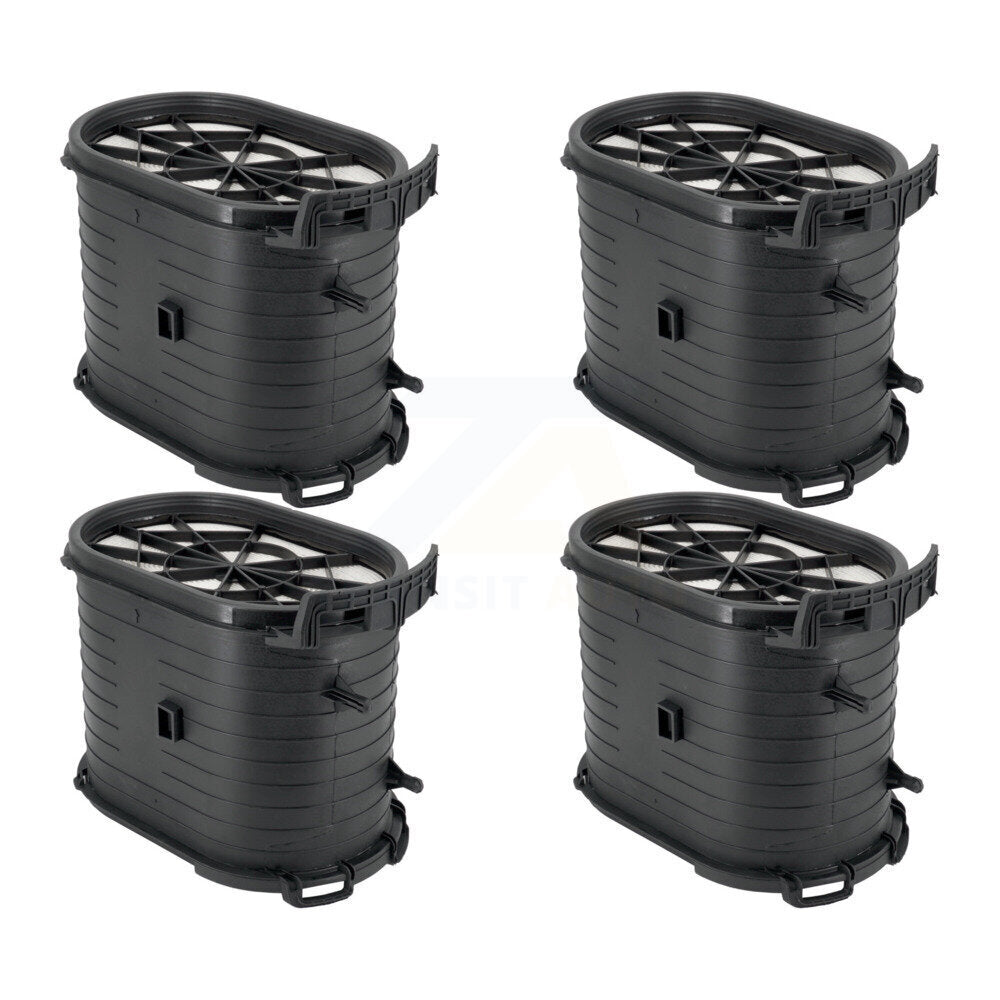 Filtre à air moteur (paquet de 4) pour Ford F-350 Super Duty F-250 Excursion F-550 F-45