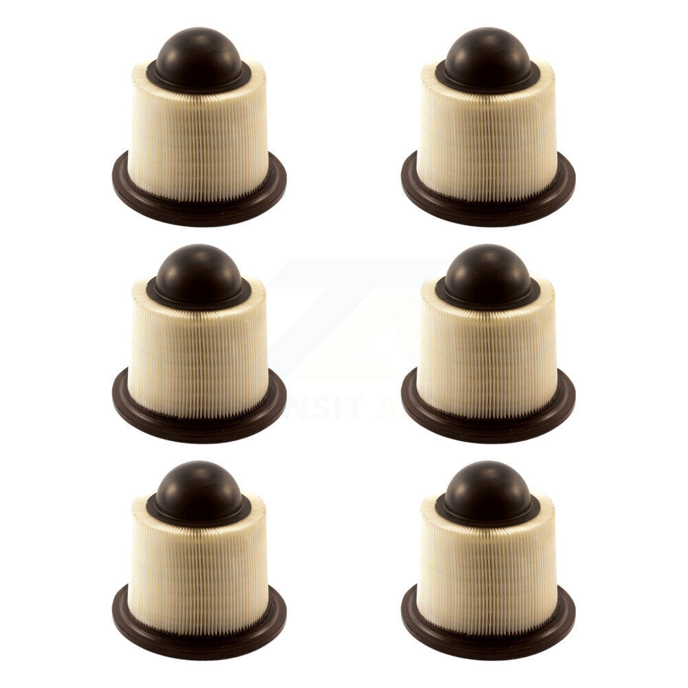 Filtre à air moteur (paquet de 6) pour Ford F-150 E-350 Super Duty F-350 Mustang E-250