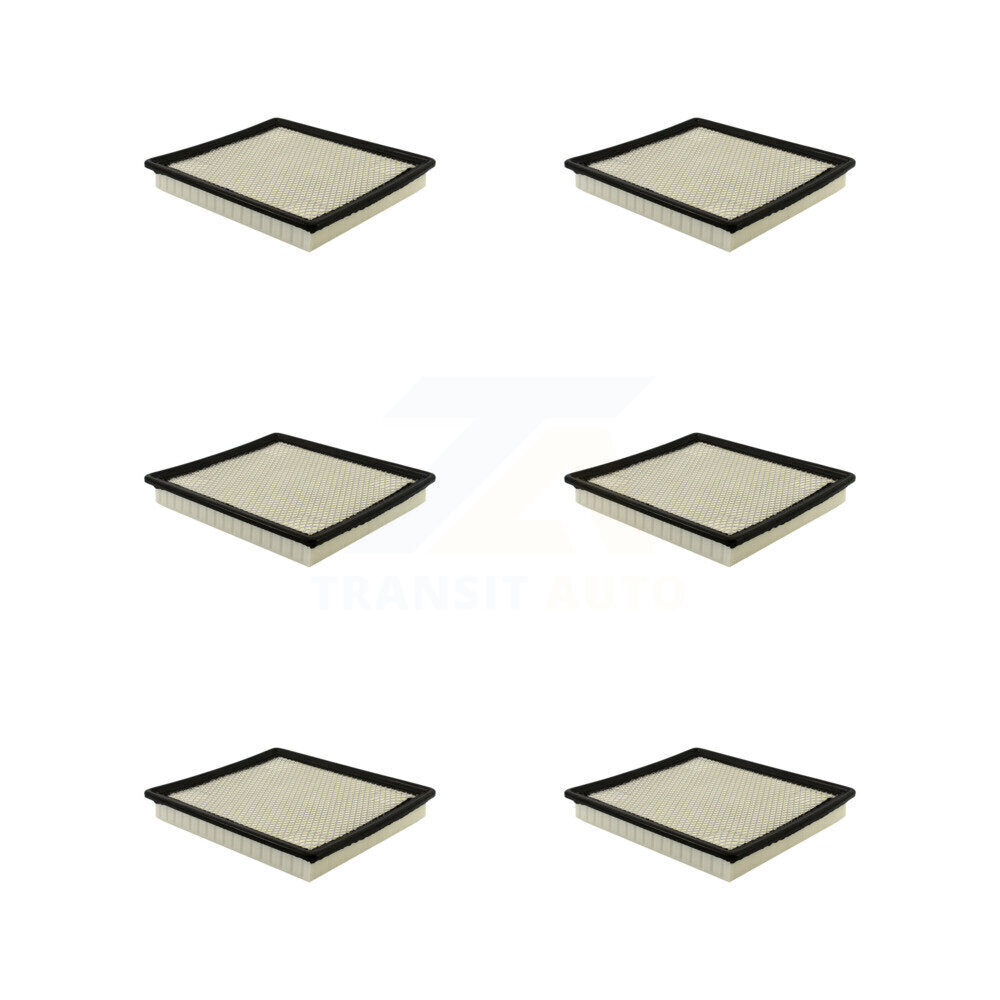Filtre à air moteur (paquet de 6) pour Chevrolet Malibu Impala Cadillac XTS Limited