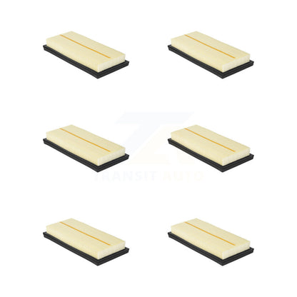 Filtre à air moteur (paquet de 6) pour Mitsubishi Mirage G4 K57-102550