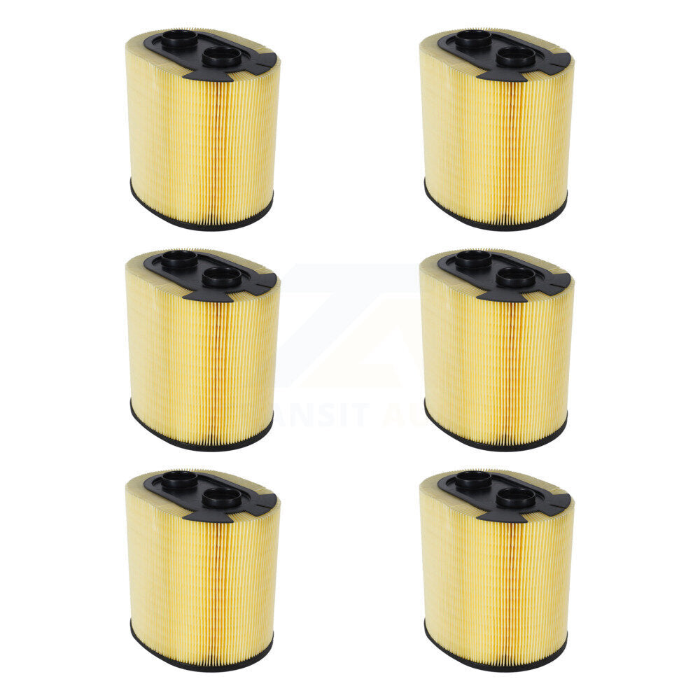 Filtre à air moteur (paquet de 6) pour Ford F-350 Super Duty F-250 F-450 F-55 2017-2019