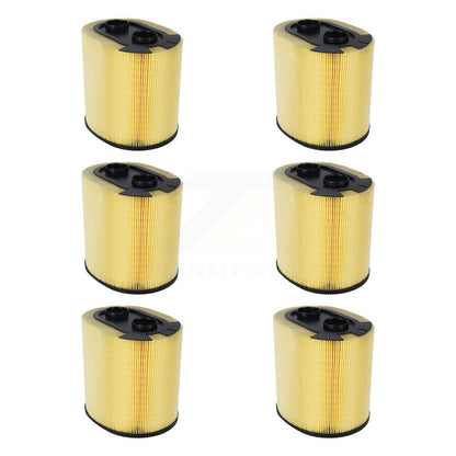 Filtre à air moteur (paquet de 6) pour Ford F-350 Super Duty F-250 F-450 F-55 2017-2019