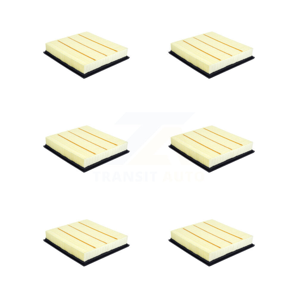 Filtre à air moteur (paquet de 6) pour Ford F-350 Super Duty F-250 F-450 F-550 F-600