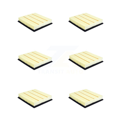 Filtre à air moteur (paquet de 6) pour Ford F-350 Super Duty F-250 F-450 F-550 F-600