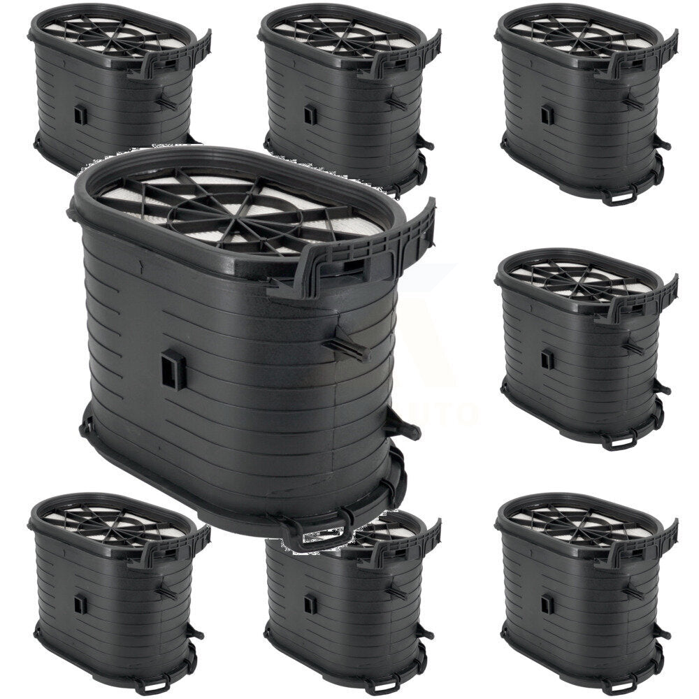 Filtre à air moteur (paquet de 8) pour Ford F-350 Super Duty F-250 Excursion F-550 F-45