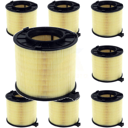 Filtre à air moteur (paquet de 8) pour Audi Q5 A4 Quattro A5 Sportback SQ5 S5 allroad S