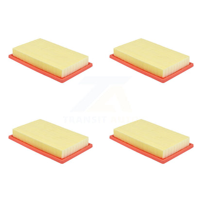Engine Air Filter (4 Pack) For Mercedes-Benz GLC300 C300 E300 GLE350 E350 C43