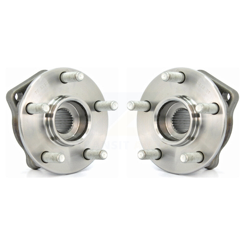 Paire d'assemblage de moyeu de roulement de roue avant, pour Subaru Impreza Forester Outback Legac