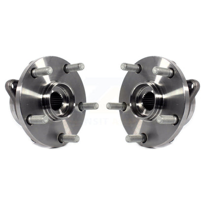 Paire d'assemblage de moyeu de roulement de roue avant, pour Subaru Outback Impreza Forester Ascen