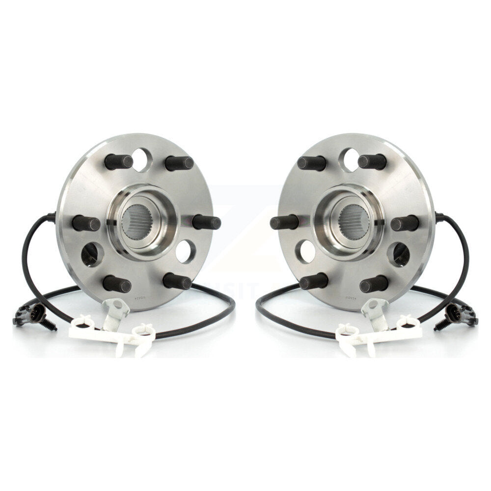 Paire d'assemblage de moyeu de roulement de roue avant, pour K1500 Chevrolet GMC K2500 Tahoe Yukon