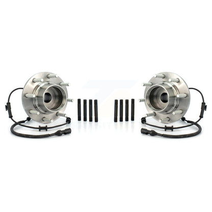 Paire d'assemblage de moyeu de roulement de roue avant, pour Ford F-350 Super Duty F-250 Excursion