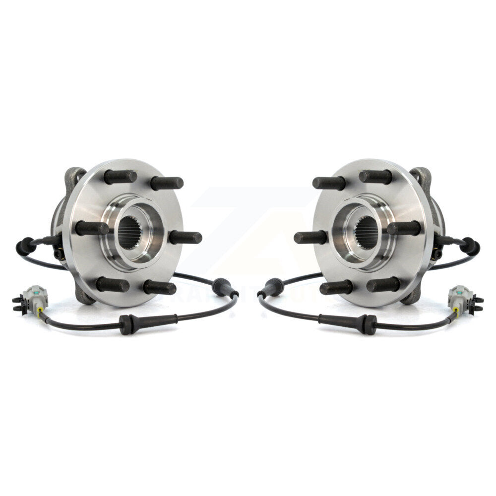 Paire d'assemblage de moyeu de roulement de roue avant, pour Nissan Frontier Pathfinder Xterra 4WD