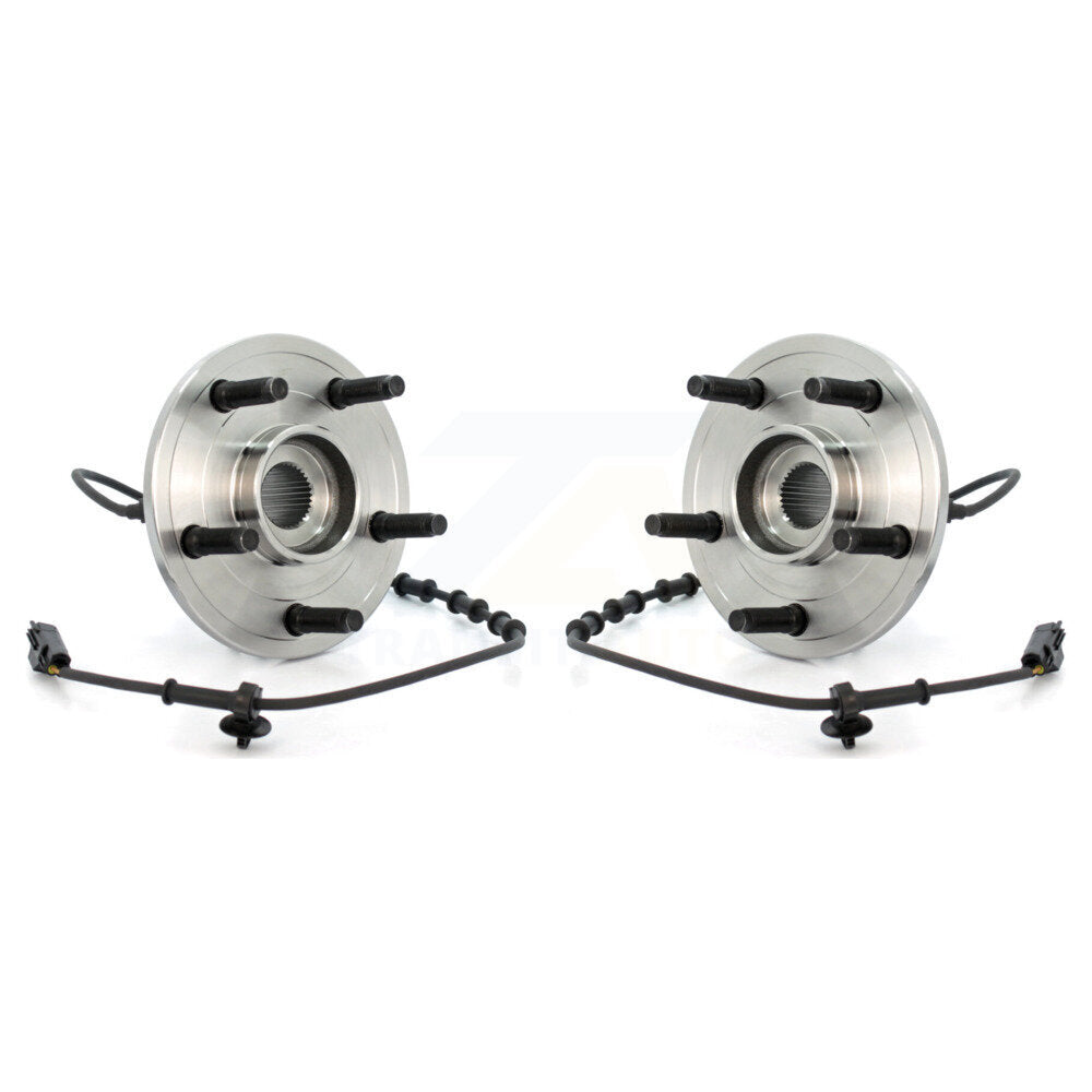 Paire d'assemblage de roulement et moyeu de roue avant pour Dodge Ram 2002 2005 4 roues AB 1500