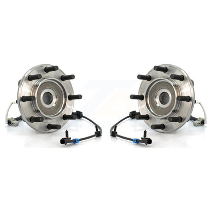 Paire d'assemblage de roulement et moyeu de roue avant pour Chevrolet GMC Sierra 3500 Silverado
