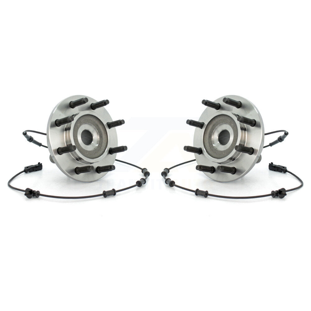 Paire d'assemblage de moyeu de roulement de roue avant pour Dodge Ram 2006 2008 1500 3500 2500 4W