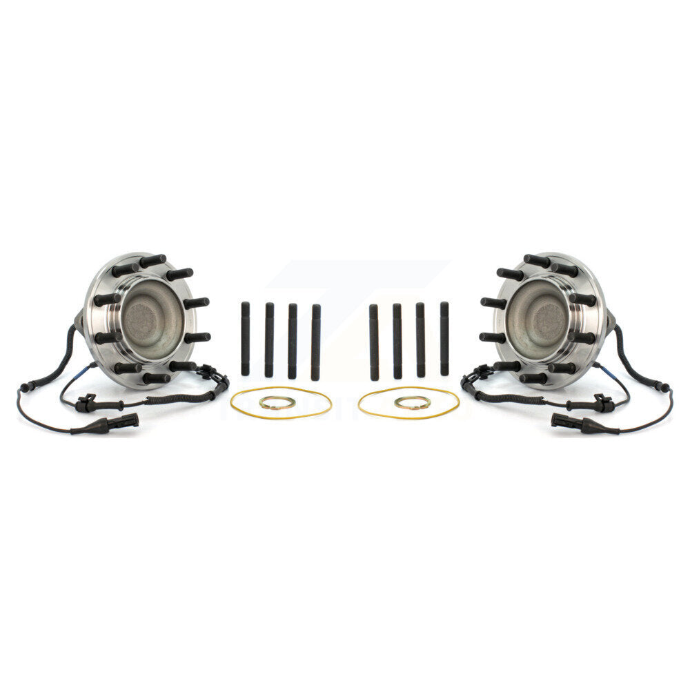 Paire d'assemblage de roulement et de moyeu de roue avant pour Ford F-550 Super Duty F-450 4X2