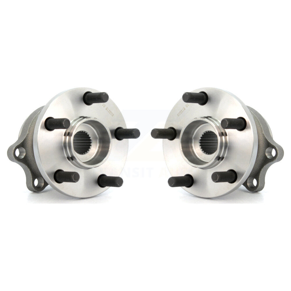 Paire d'assemblage de roulement et de moyeu de roue arrière pour Subaru Outback Legacy 2005 – 2009