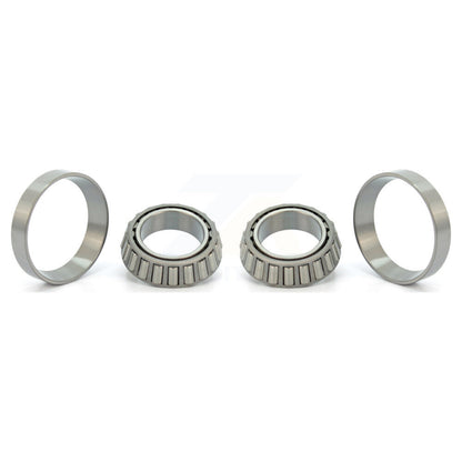 Roulement de roue extérieur avant et paire de course pour Ford F-150 F-250 Ranger Dodge GMC W25
