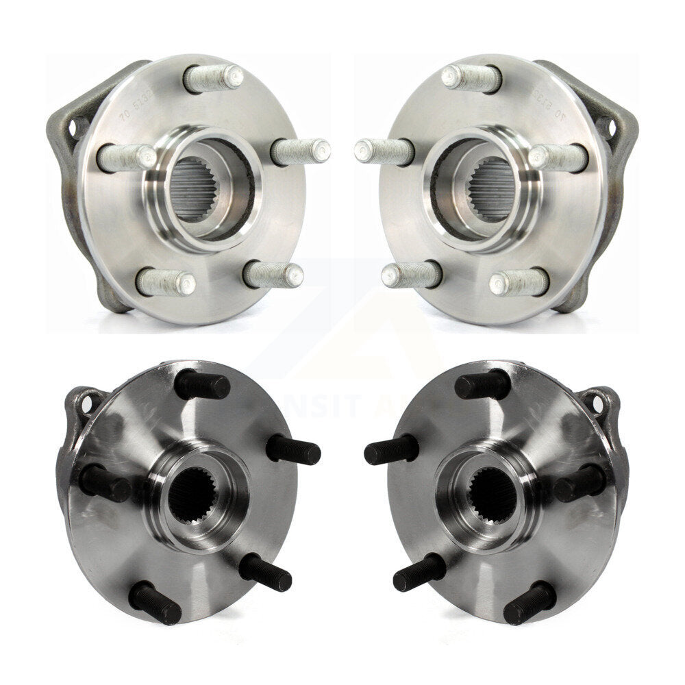 Kit d'assemblage de roulement et moyeu de roue avant et arrière pour Subaru Impreza K70-101218
