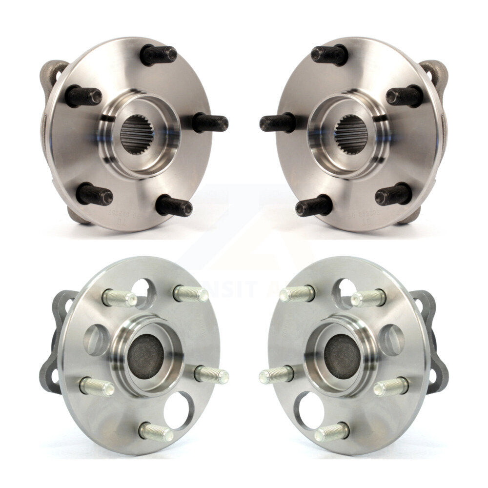Kit d'assemblage de roulement et moyeu de roue avant et arrière pour Scion xB 2008-2015 K70-101244