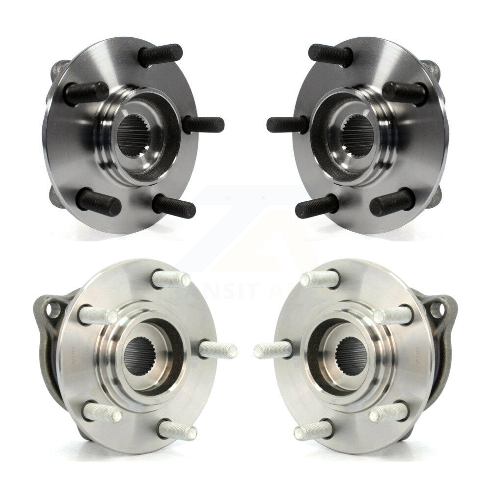 Kit d'assemblage de roulement et moyeu de roue avant et arrière pour Mitsubishi Lancer K70-101272