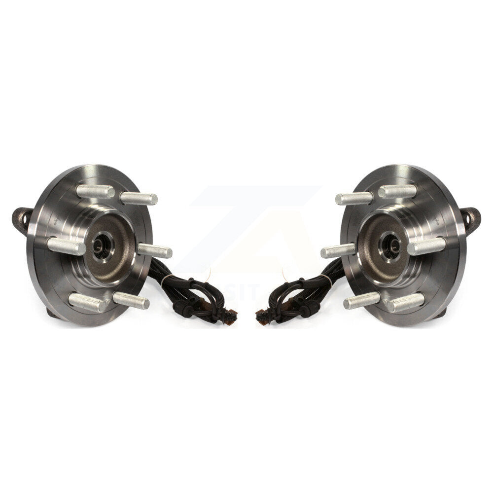 Paire d'assemblage de roulement de roue avant et de moyeu pour Ford F-150 K70-101421