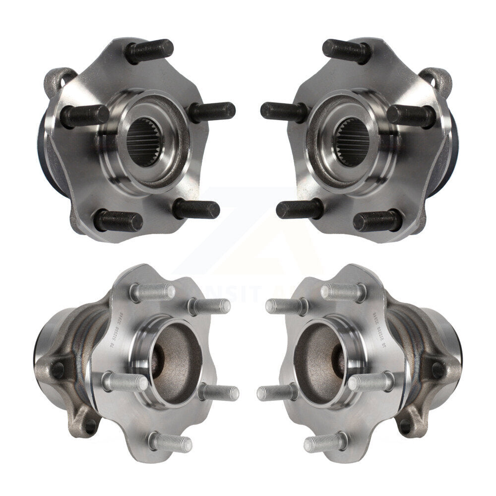Kit d'assemblage de roulement et moyeu de roue avant et arrière, pour Nissan LEAF 2013 – 2017 K70-10146