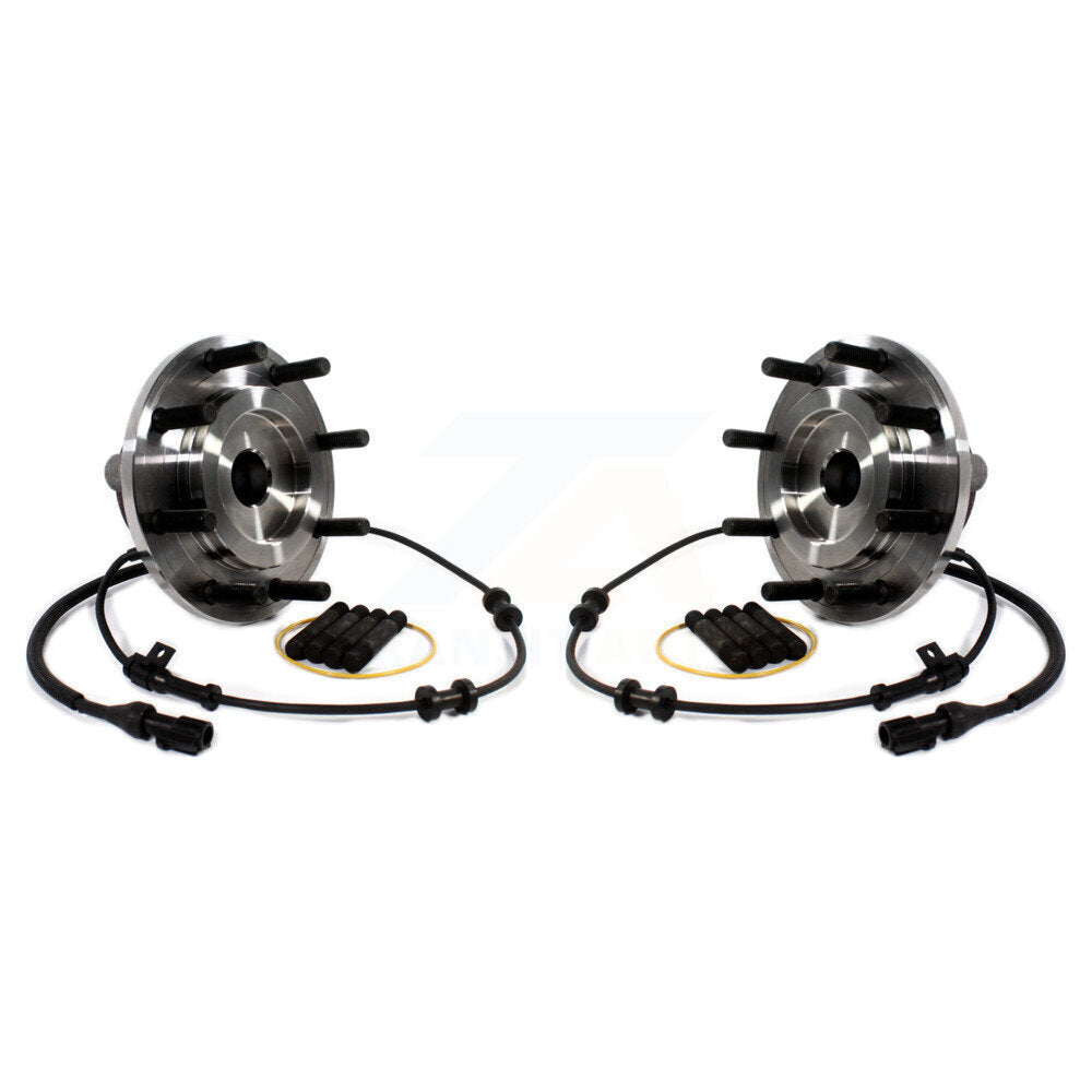 Paire d'assemblage de roulement et de moyeu de roue avant, pour Ford F-350 Super Duty F-250 F-450