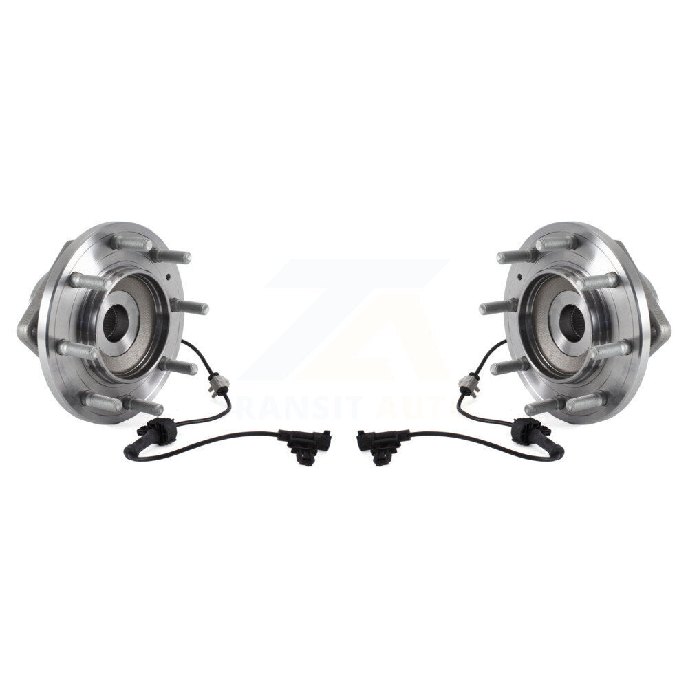 Paire d'assemblage de moyeu de roulement de roue avant, pour GMC Sierra 3500 HD Chevrolet Silverad