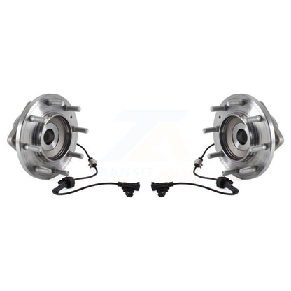 Paire d'assemblage de moyeu de roulement de roue avant, pour GMC Sierra 3500 HD Chevrolet Silverad