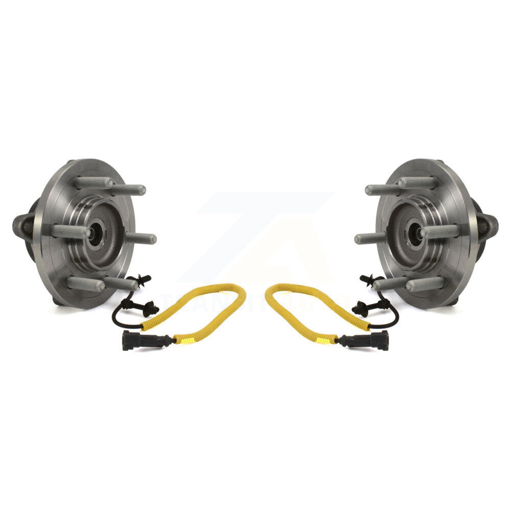 Paire d'assemblage de roulement de roue avant et de moyeu pour Ford F-150 K70-101495