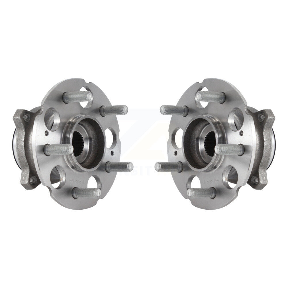 Paire d'assemblage de roulement de roue arrière et de moyeu pour Acura TLX AWD 2015-2020 K70-101509