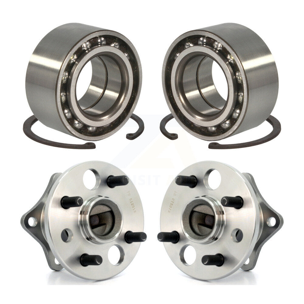 Kit d'assemblage de moyeu de roulement de roue avant et arrière, pour Toyota Corolla Prizm Chevrolet Ge