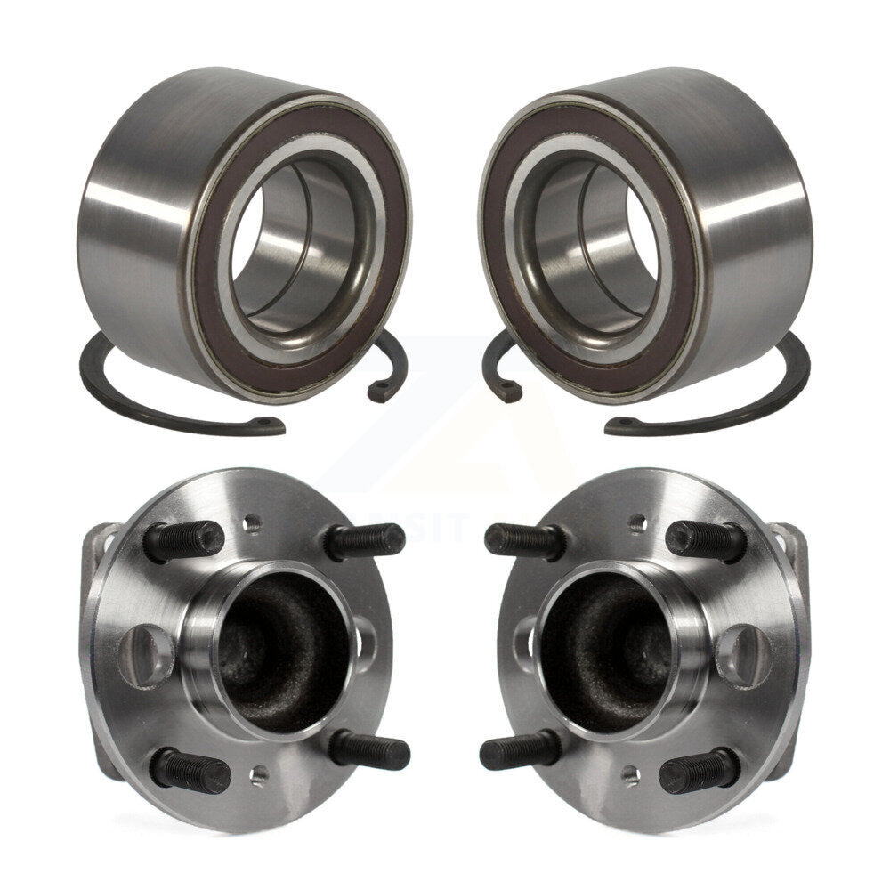 Kit d'assemblage de roulement et moyeu de roue avant et arrière pour Ford Fiesta K70-101573