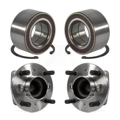Kit d'assemblage de roulement et moyeu de roue avant et arrière pour Ford Fiesta K70-101573