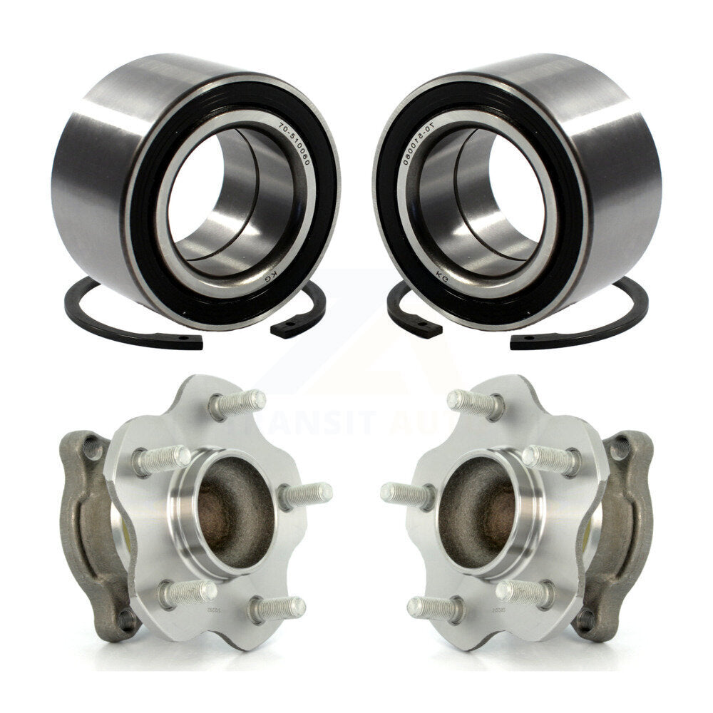 Kit d'assemblage de roulement et moyeu de roue avant et arrière, pour Nissan Altima Maxima