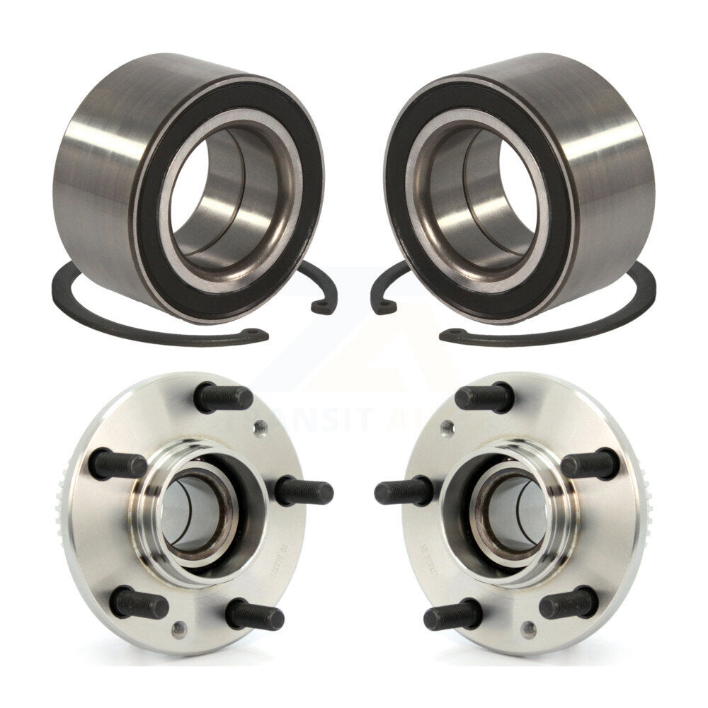 Kit d'assemblage de roulement et de moyeu de roue avant et arrière pour Mazda 6 Mazdaspeed 2006 – 2007