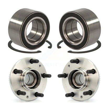 Kit d'assemblage de roulement et de moyeu de roue avant et arrière pour Mazda 6 Mazdaspeed 2006 – 2007