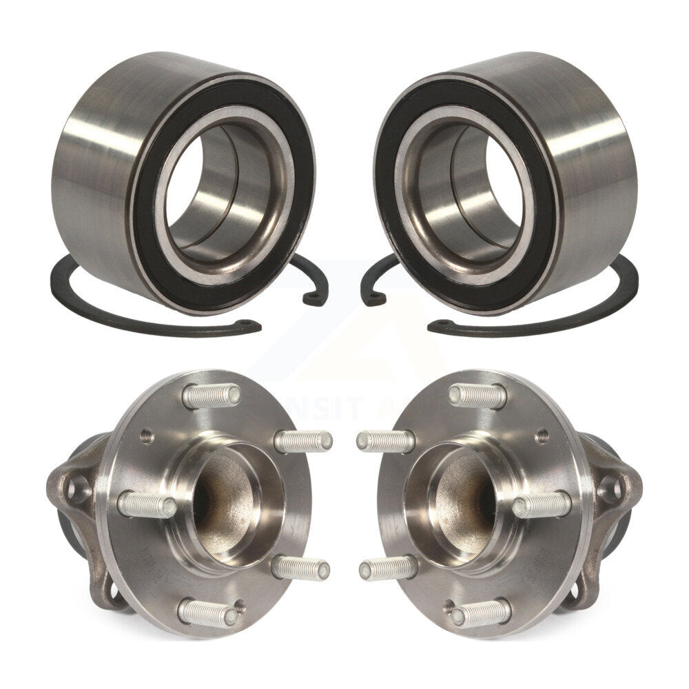 Kit d'assemblage de roulement et de moyeu de roue avant et arrière, pour Mazda CX-9 FWD 2007 – 2015