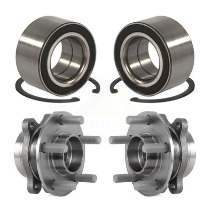 Kit d'assemblage de roulement et de moyeu de roue avant et arrière pour Ford Edge AWD 2015 K70-101598
