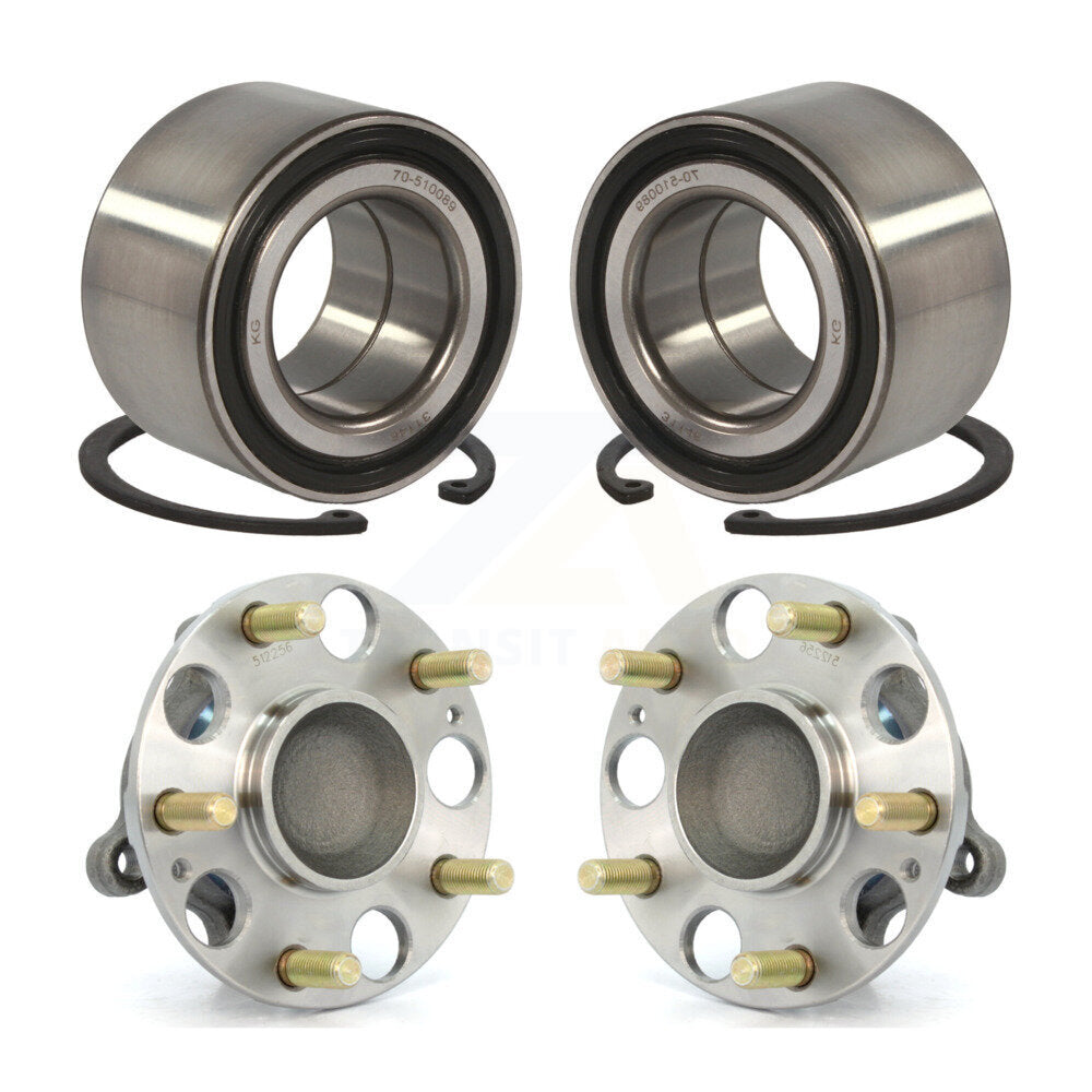 Kit d'assemblage de roulement et moyeu de roue avant et arrière, pour Honda Civic K70-101625