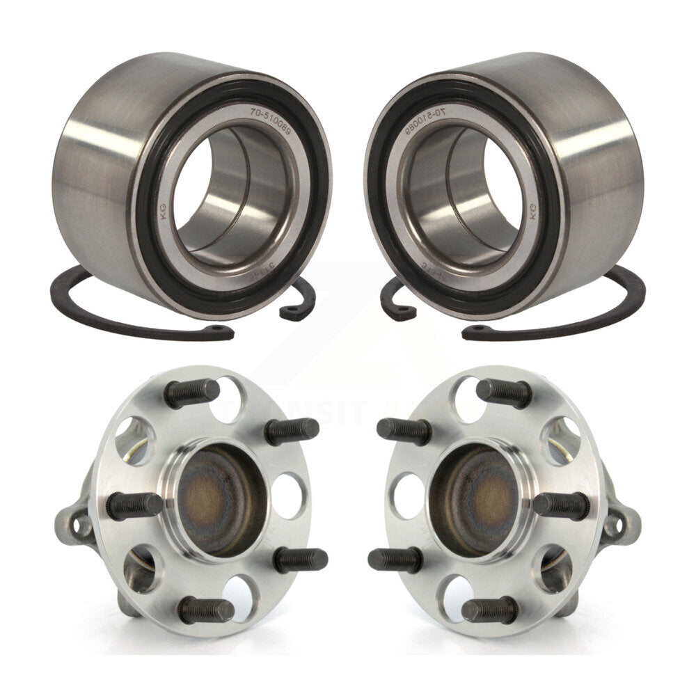 Kit d'assemblage de roulement et moyeu de roue avant et arrière, pour Honda Civic K70-101626