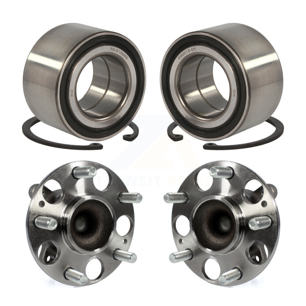 Kit d'assemblage de roulement et moyeu de roue avant et arrière, pour Honda Civic Acura ILX