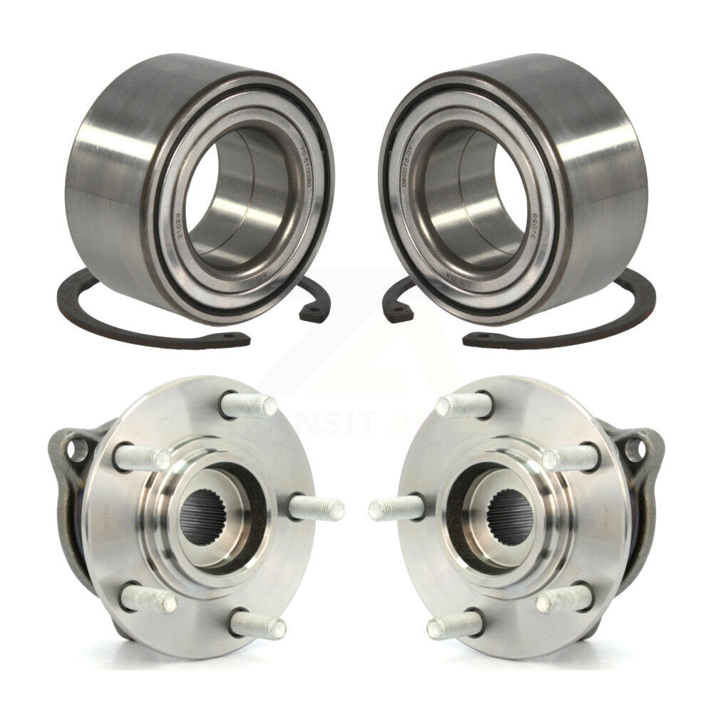 Kit d'assemblage de roulement et moyeu de roue avant et arrière, pour Mitsubishi Outlander Sport