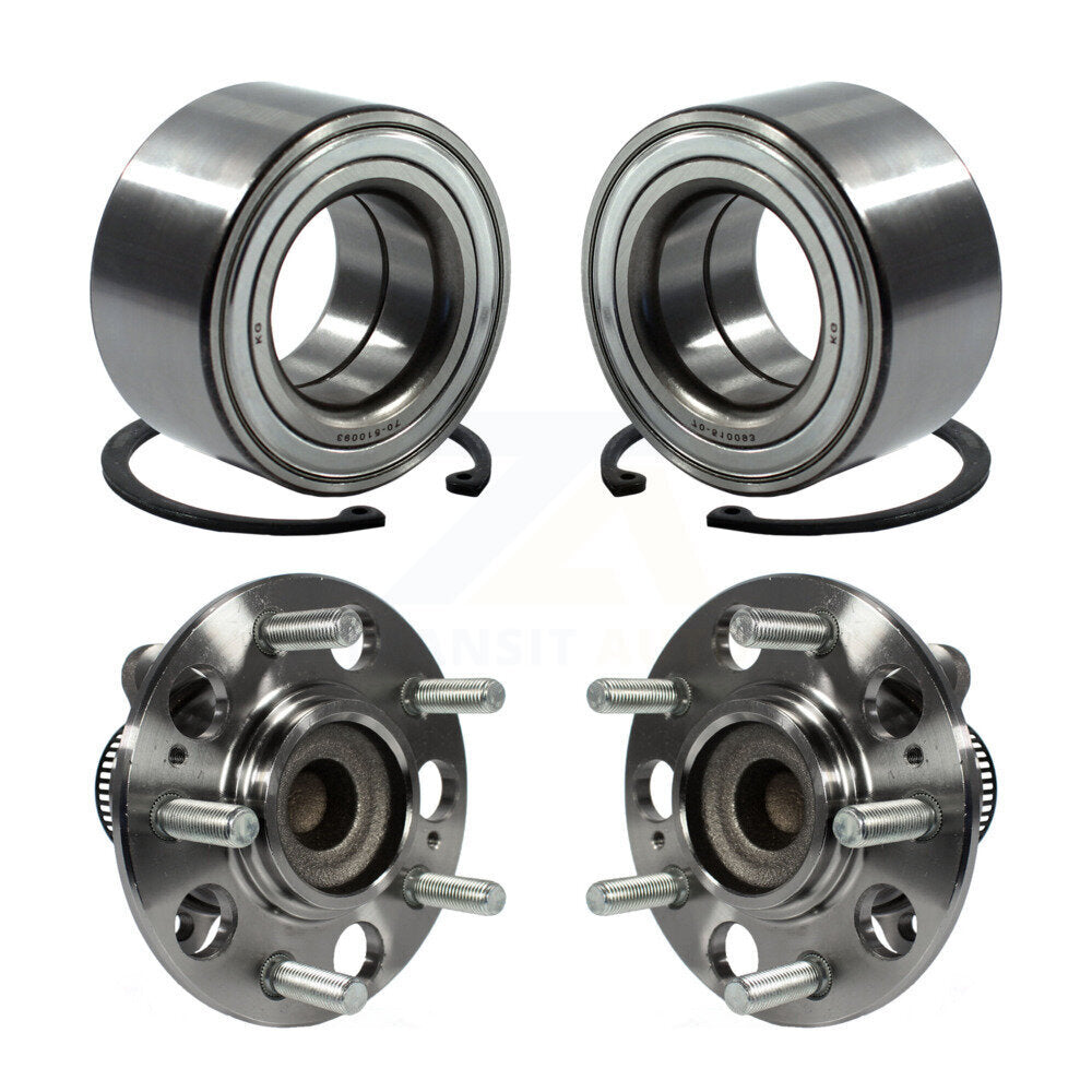Kit d'assemblage de moyeu de roulement de roue avant et arrière, pour Hyundai Elantra 2008 – 2010, sans ABS