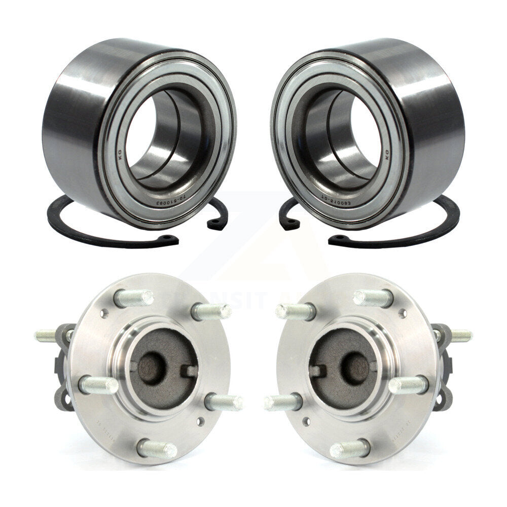 Kit d'assemblage de roulement et moyeu de roue avant et arrière, pour Kia Forte koup Forte5