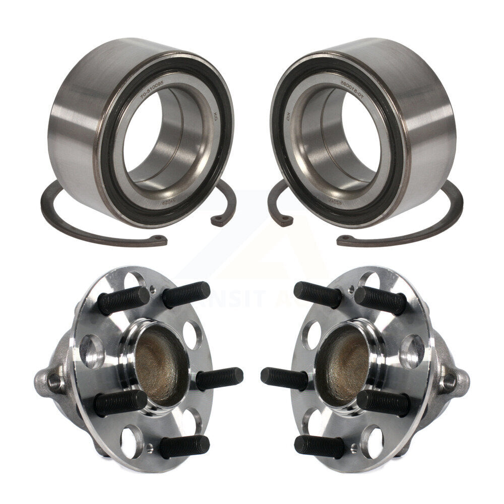 Kit d'assemblage de roulement et de moyeu de roue avant et arrière pour Acura TL K70-101659