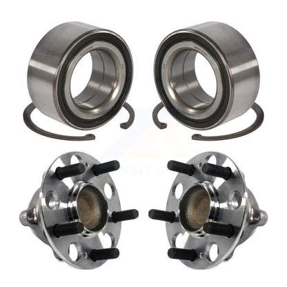 Kit d'assemblage de roulement et de moyeu de roue avant et arrière pour Acura TL K70-101659