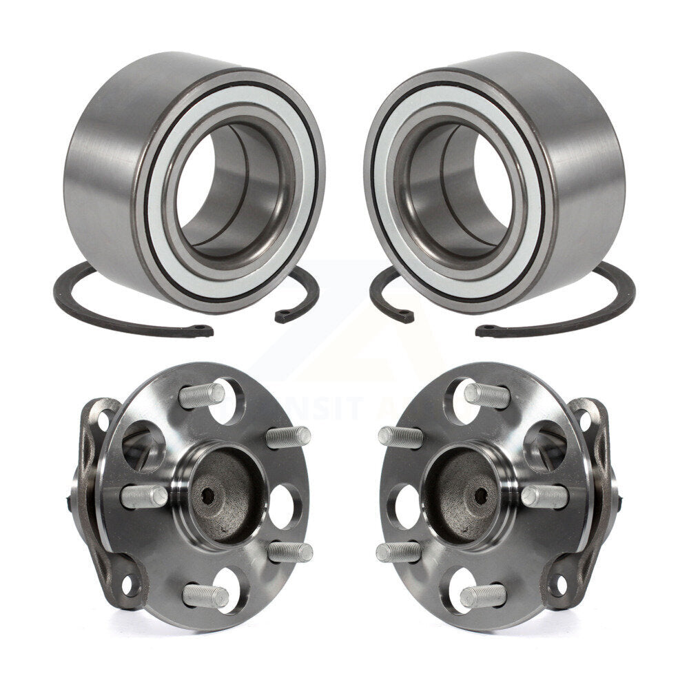 Kit d'assemblage de roulement et de moyeu de roue avant et arrière pour Toyota Sienna FWD 2011 – 2020